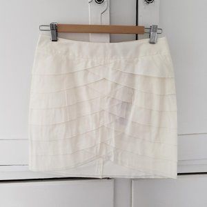 NWT BCBGMaxAzria Pleated Mini Skirt (0)